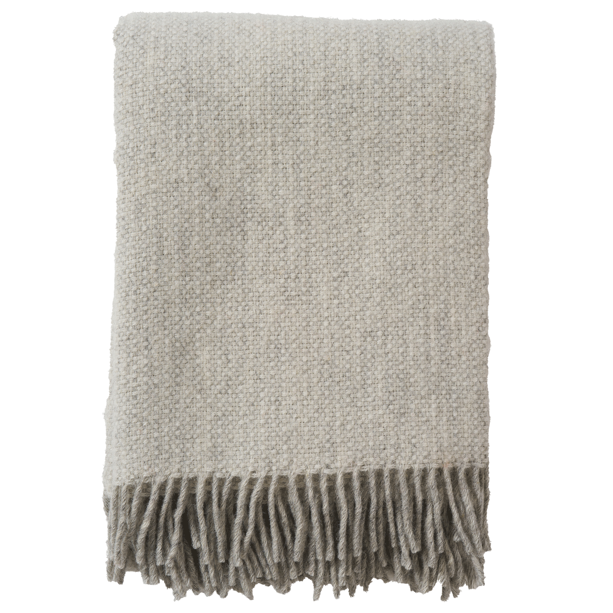 Vide Cream 130x200cm Brushed Swedish Lambswool Throw