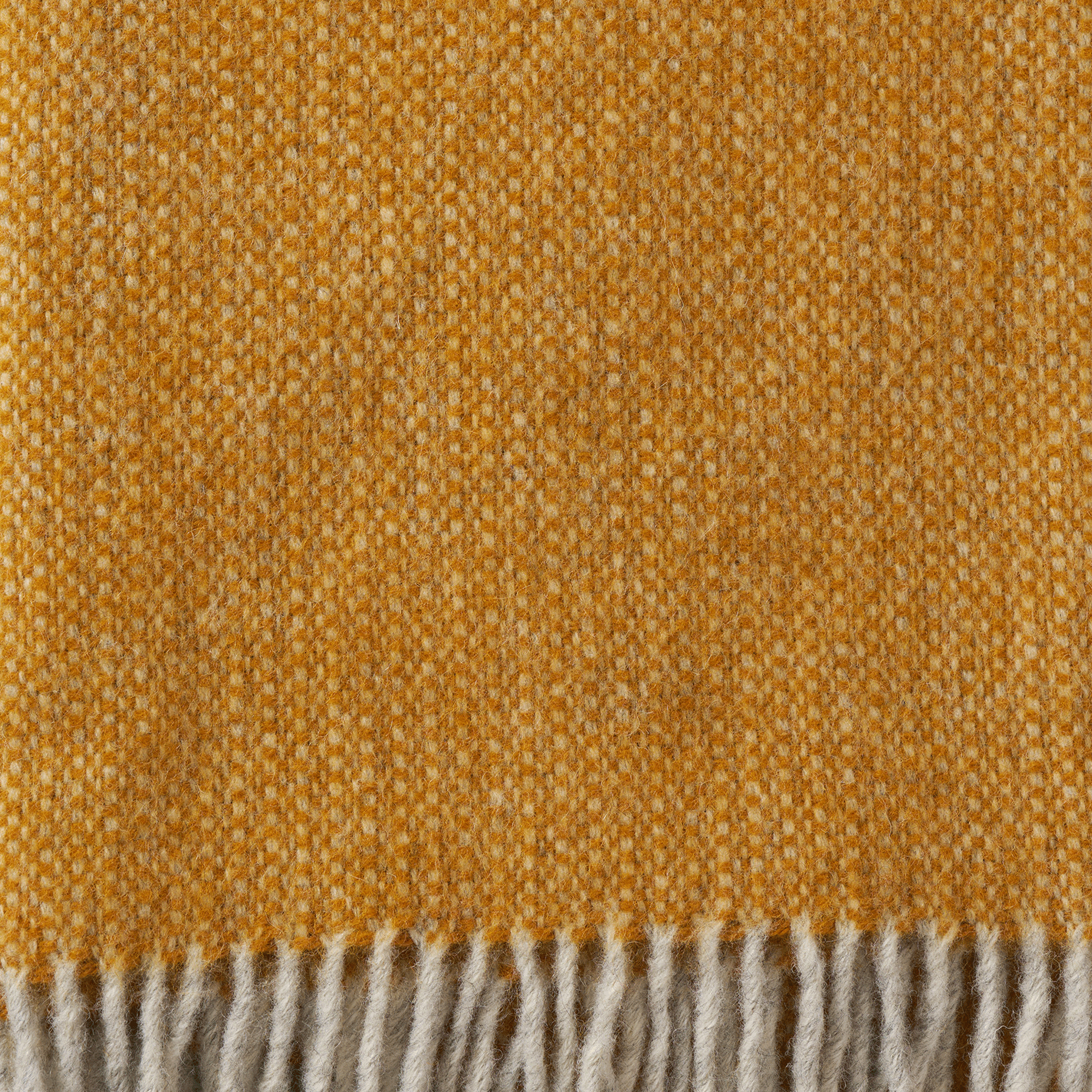 Vide Golden 130x200cm Brushed Swedish Lambswool Throw