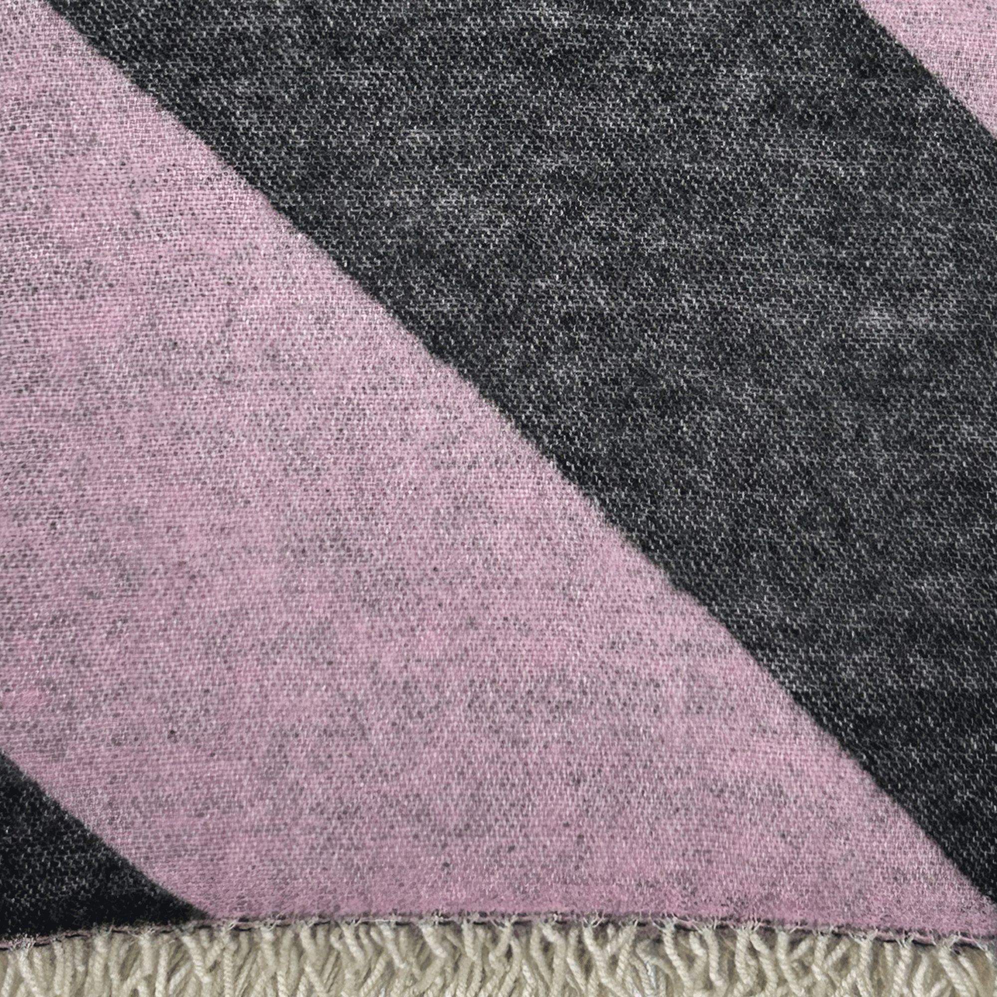 Angle Pink 130x200cm Recycled Merino Wool Throw