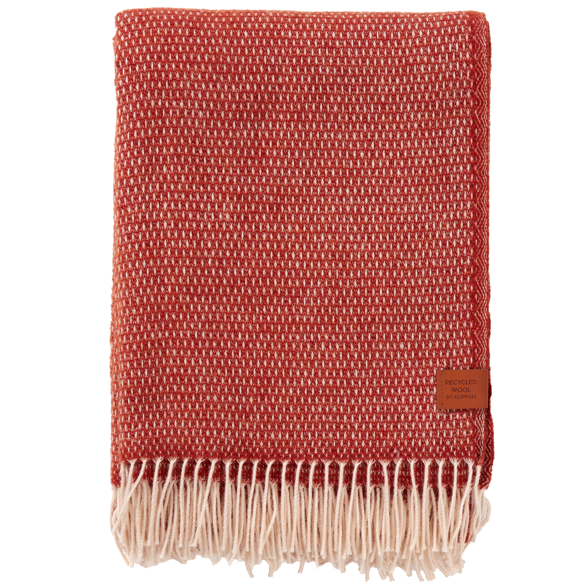 Hugo Ruby Red 130x200cm Recycled Merino & New Merino Wool Throw