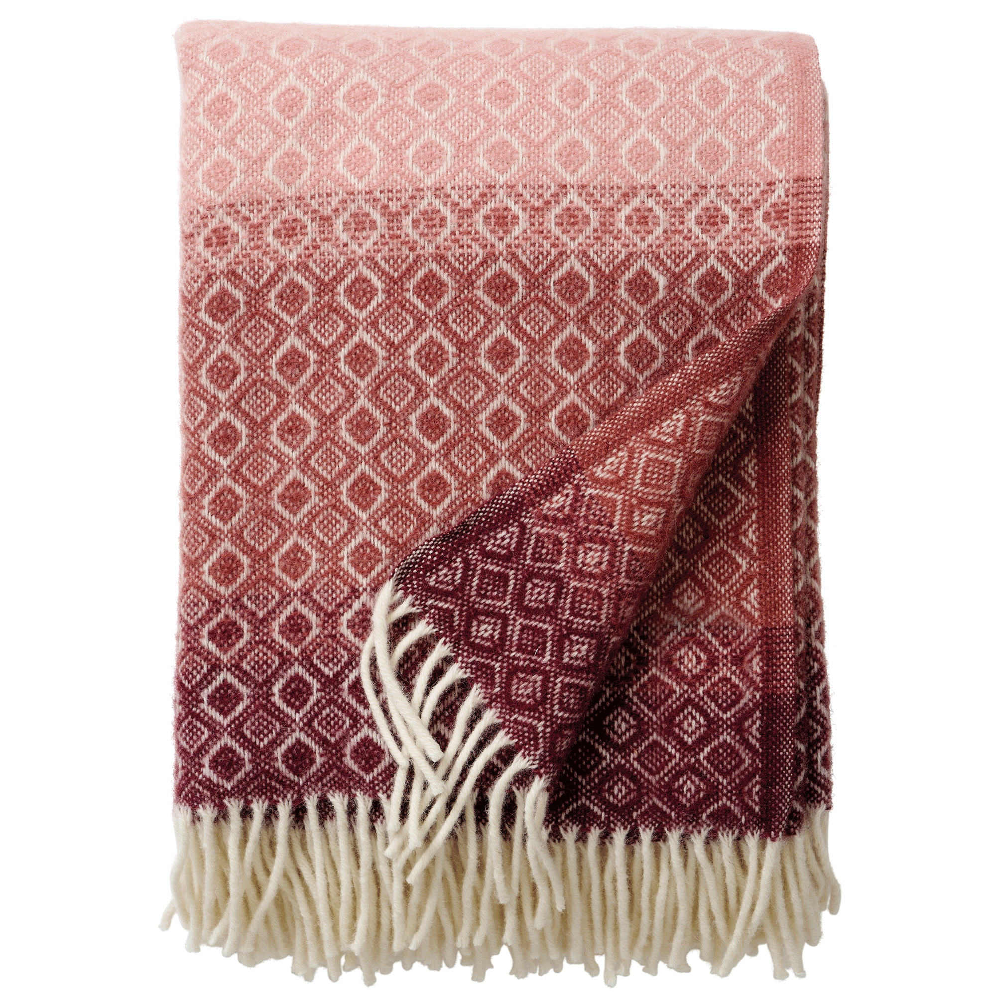 Havanna Pink Multi 130x200cm Brushed Lambswool Throw