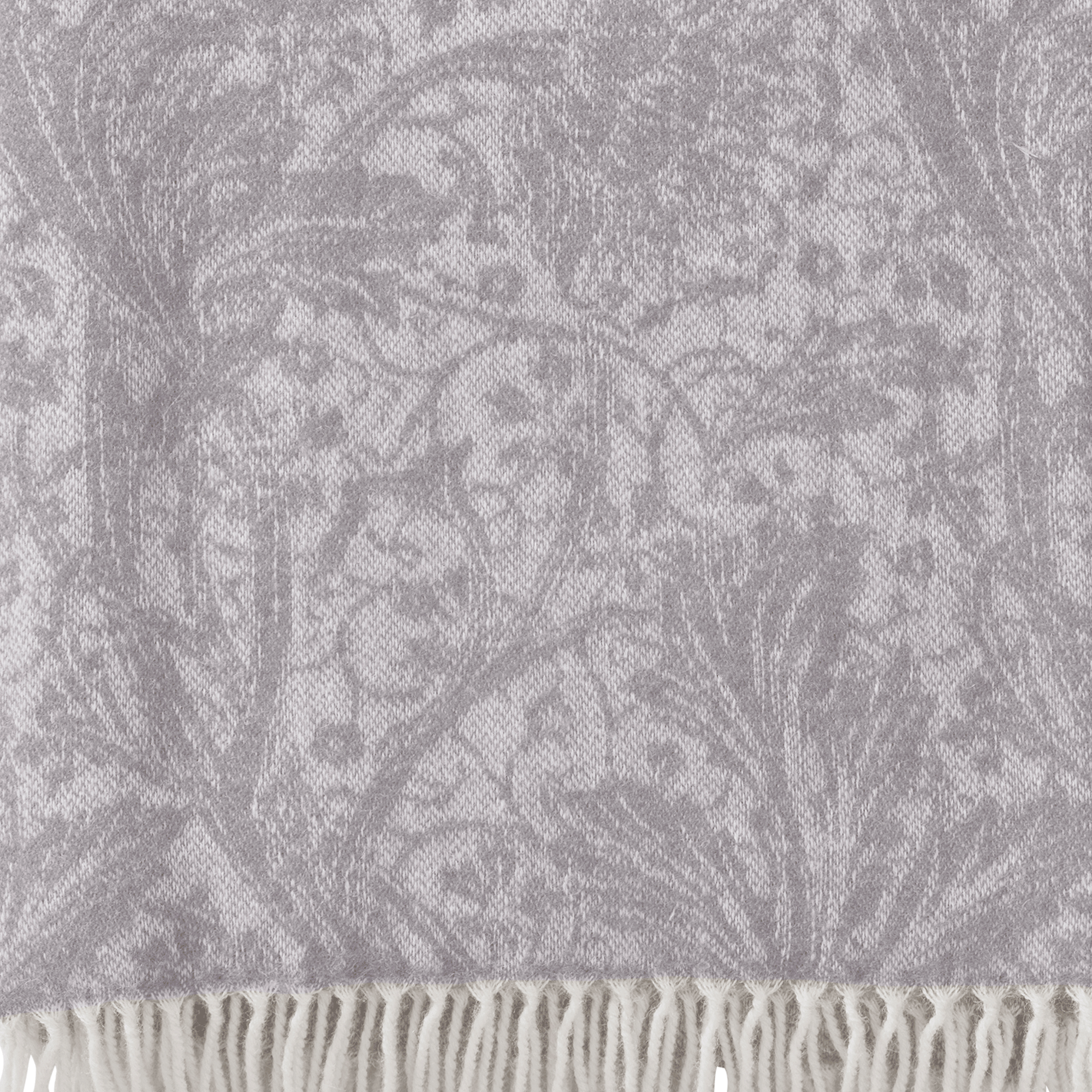 Arcadia Grey 130x180cm Cashmere & Merino Throw