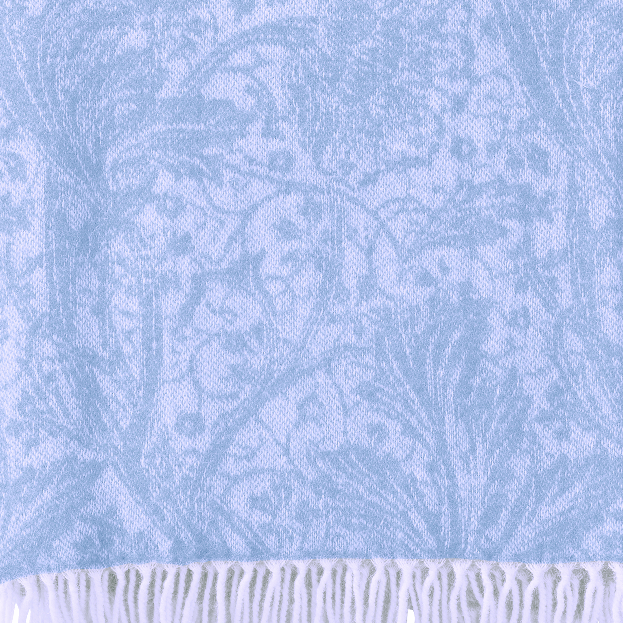 Arcadia Light Blue 130x180cm Cashmere & Merino Throw