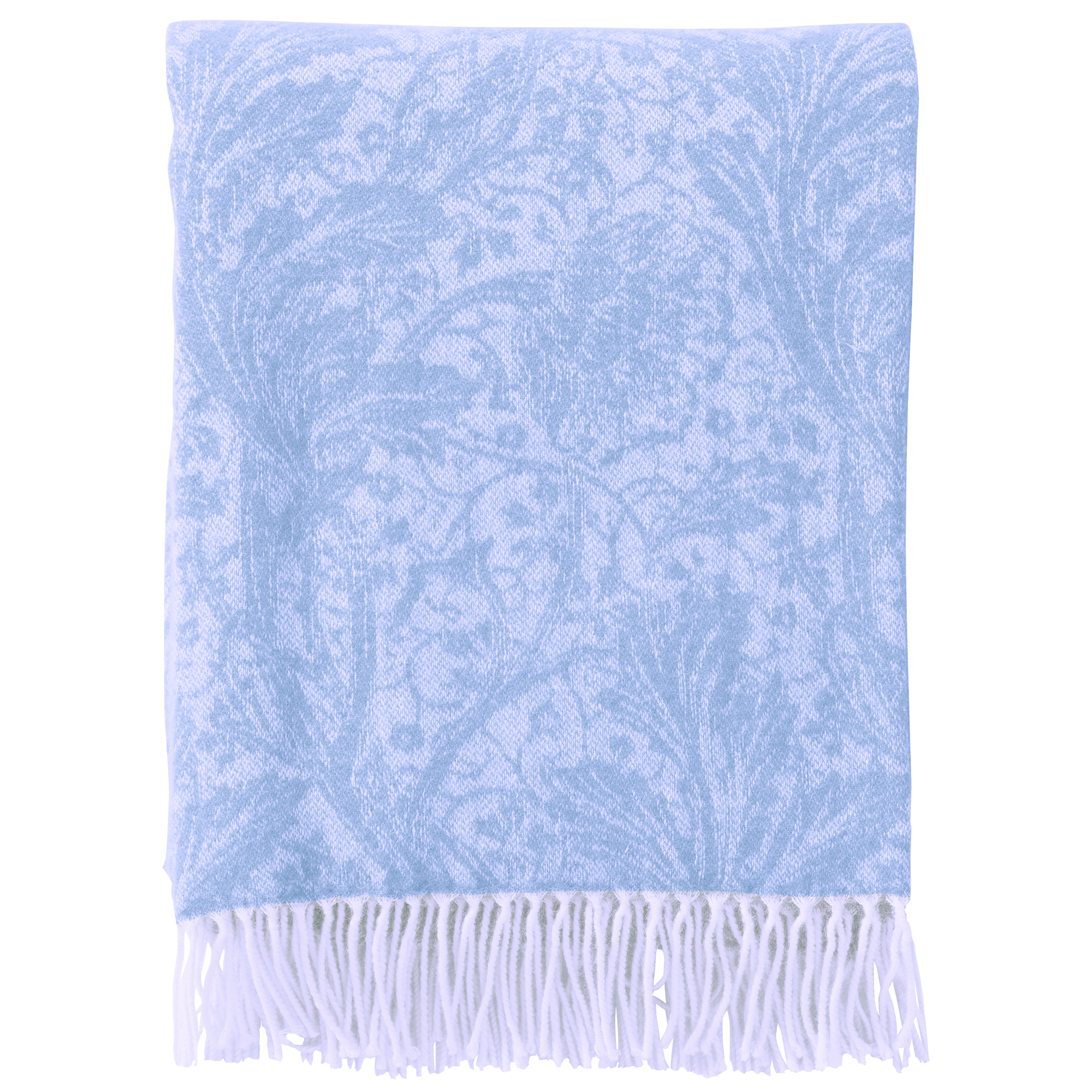 Arcadia Light Blue 130x180cm Cashmere & Merino Throw