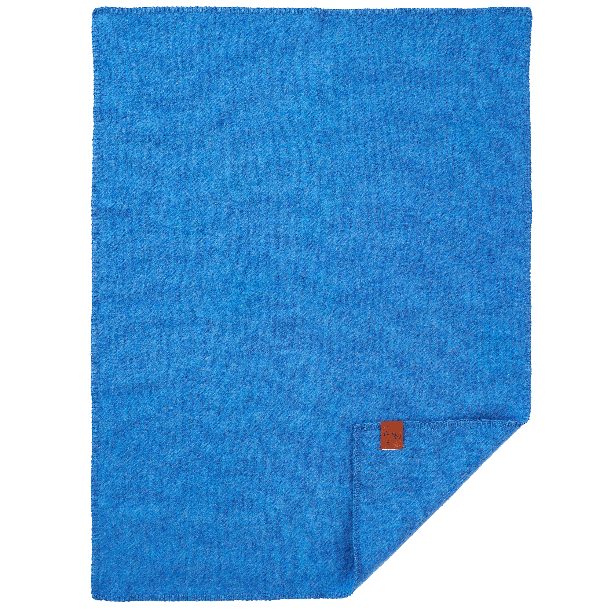 True Blue 65x90cm Recycled wool & Lambswool Throw