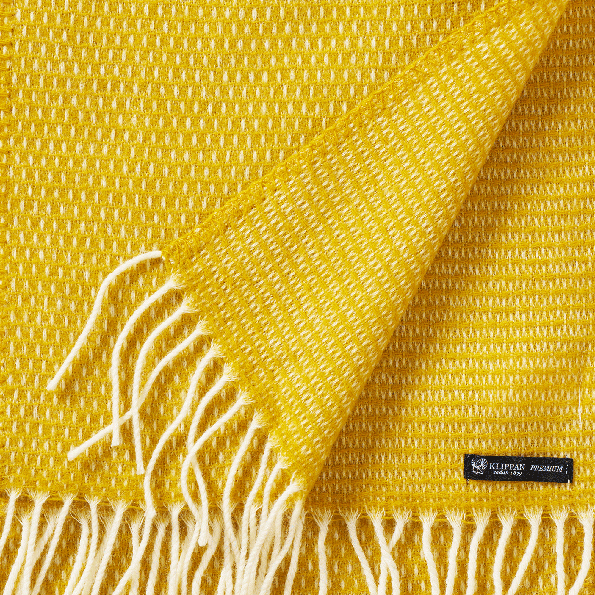 Hugo Saffron Recycled & New Merino Scarf