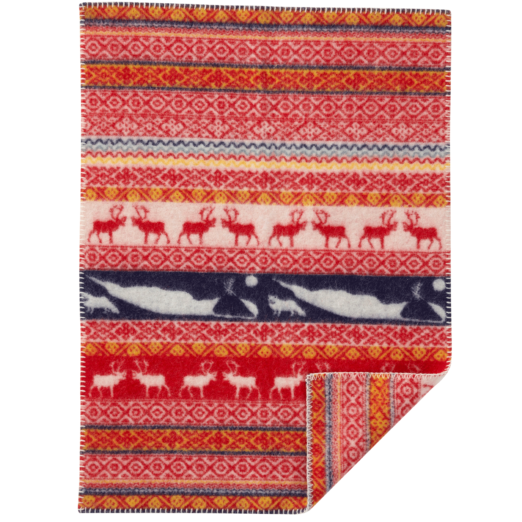 Sarek Baby Red 65x90cm Eco Lambswool Blanket