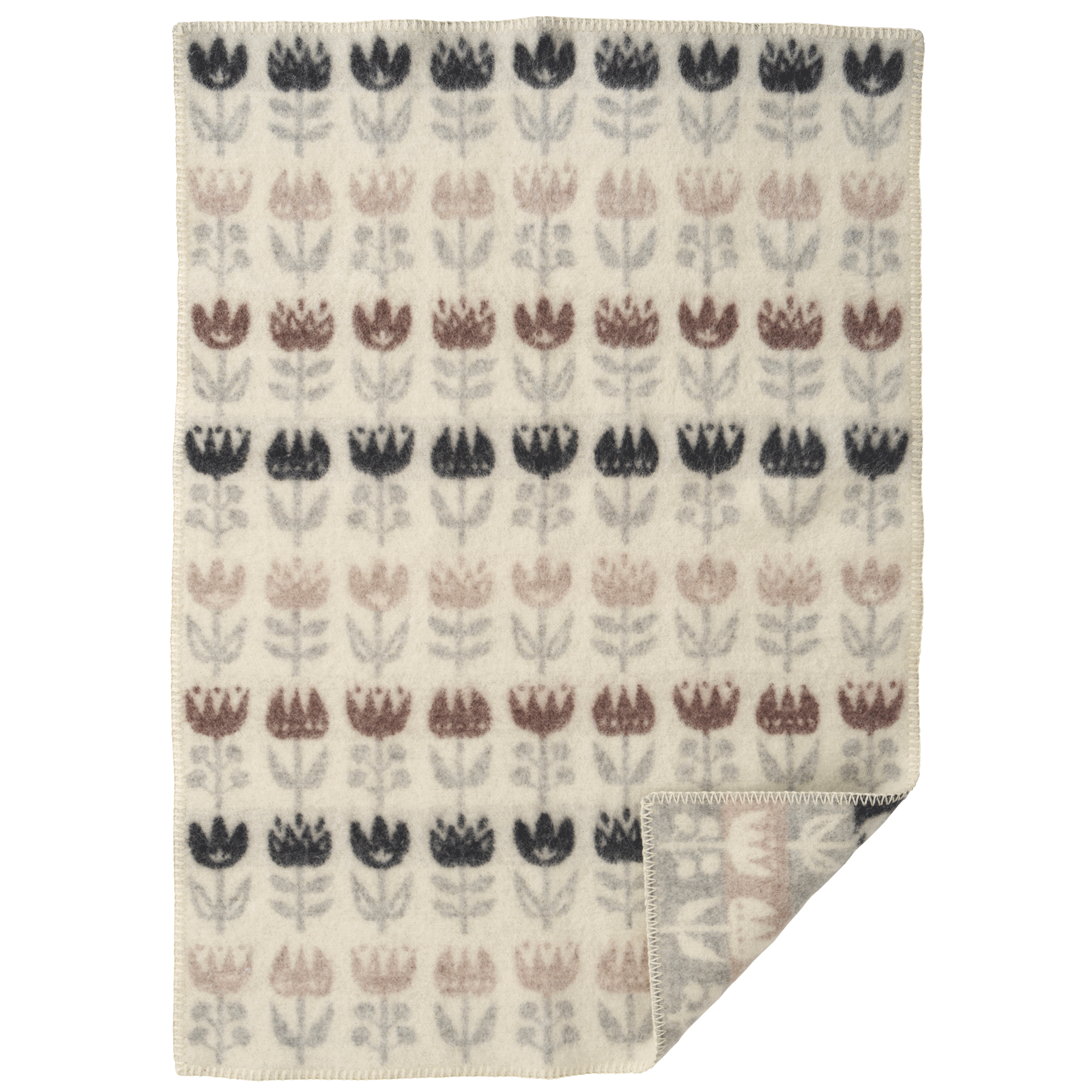 Tulip Baby Grey 65x90cm Eco Woven Lambswool Blanket