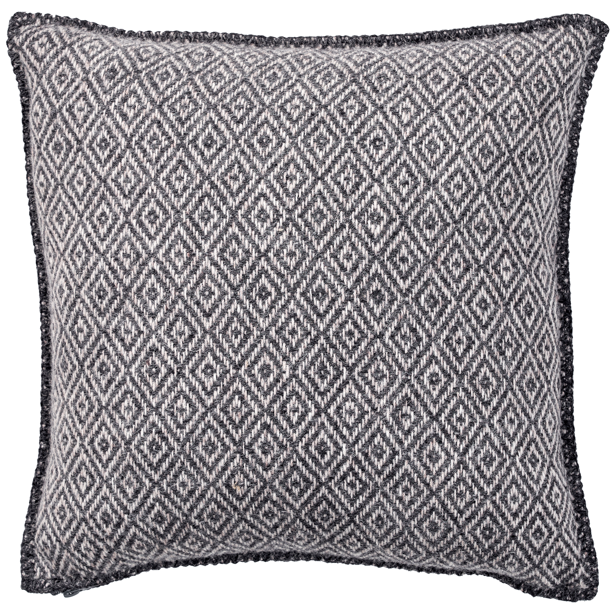 Stella Coke Grey 45x45cm Lambswool Cushion Cover