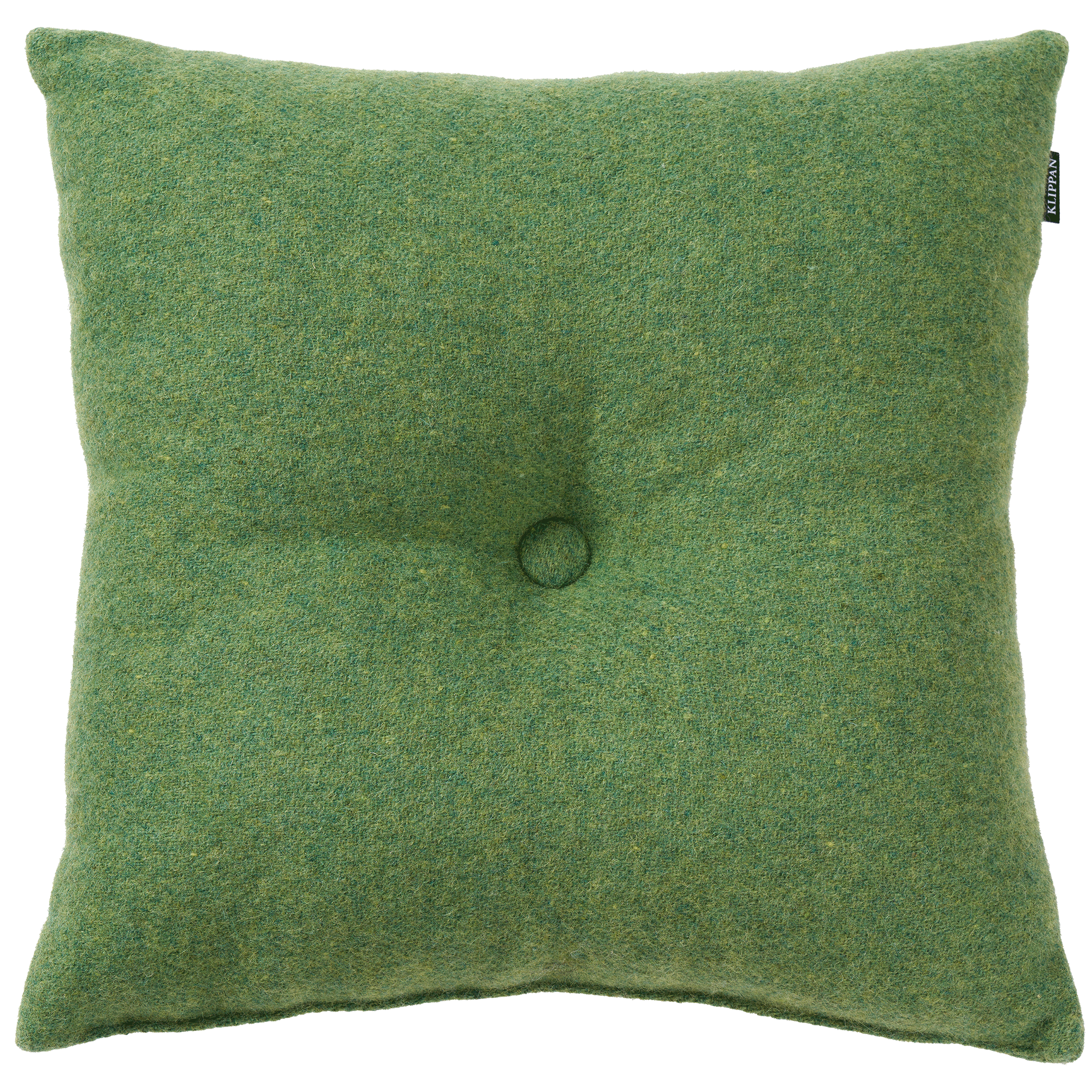 True Green 45x45cm New and Recycled Lambs Wool  Cushion