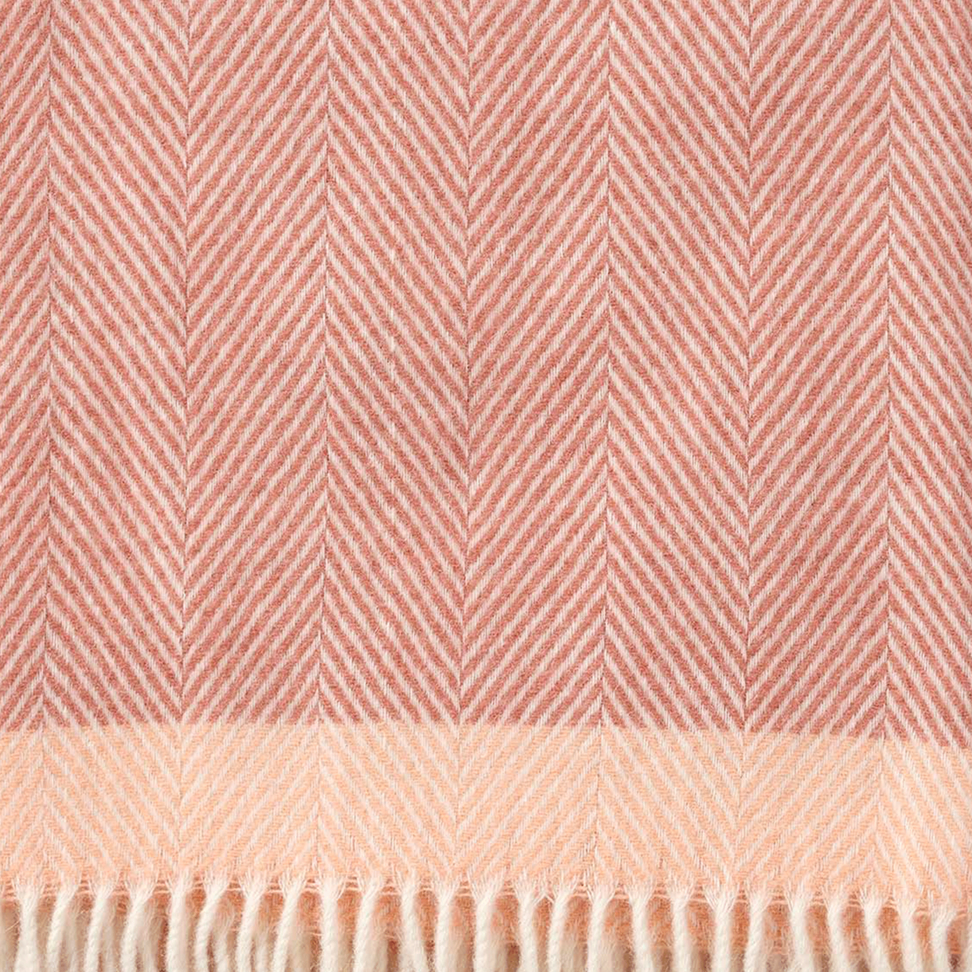 Hope Rose 130x180cm Recycled Merino & New Merino Wool Throw