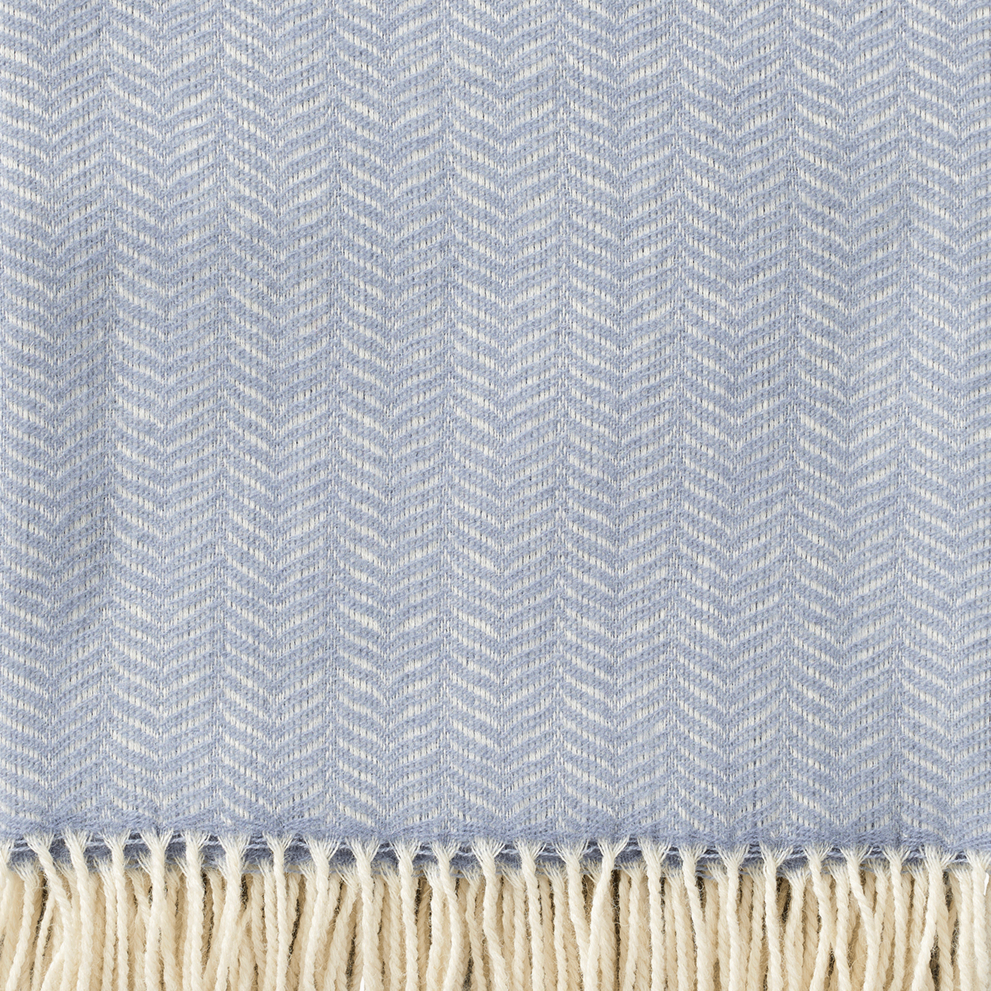 Tippy Blue 130x180cm Cashmere & Merino Wool Throw