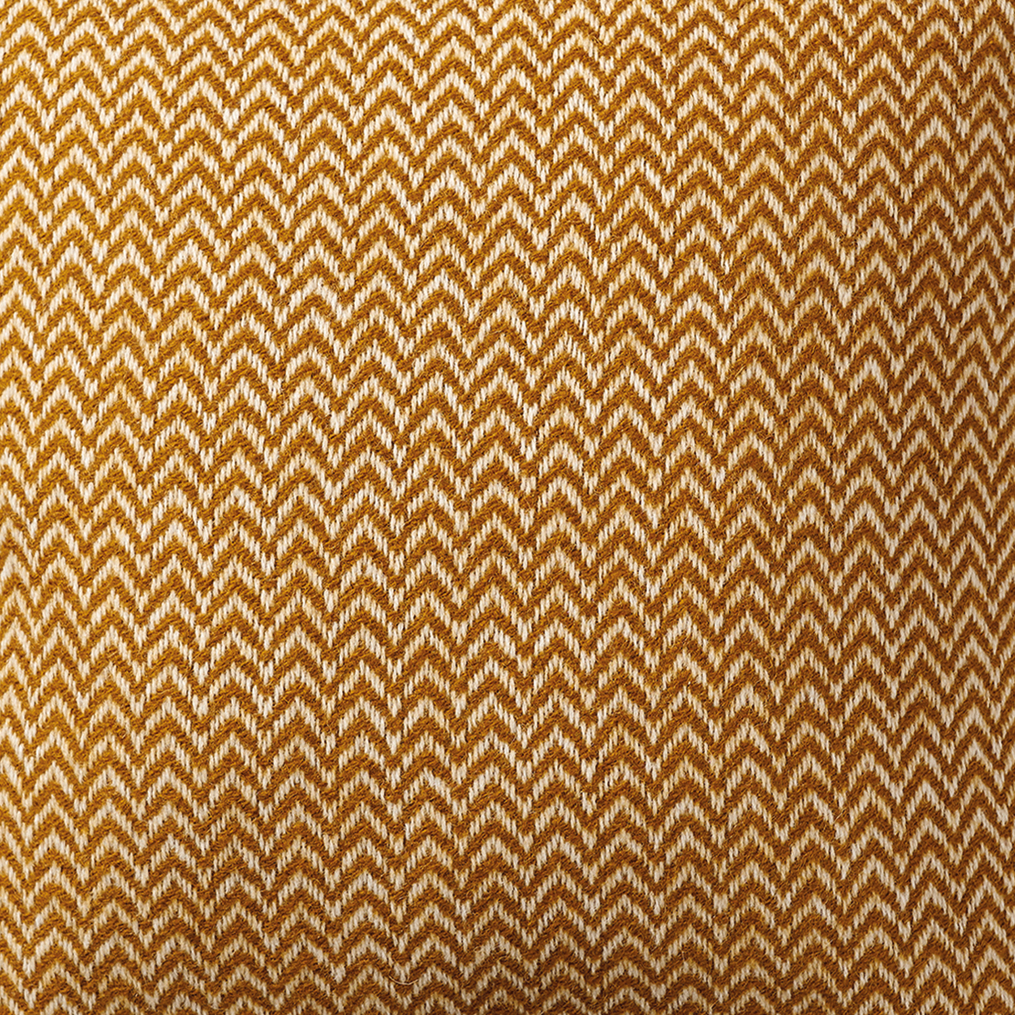 Chevron Caramel 45x45cm Lambswool Cushion Cover