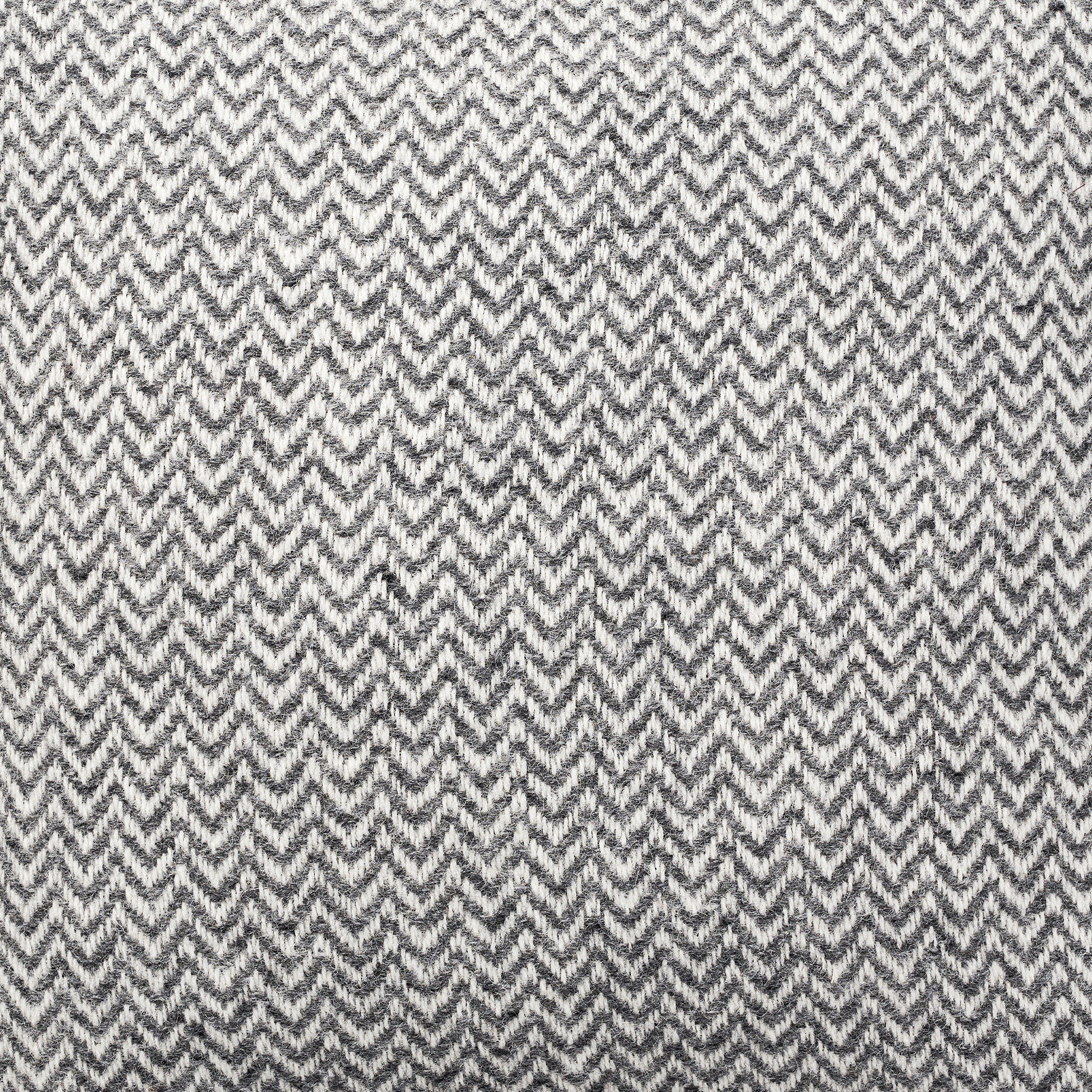 Chevron Grey 45x45cm Lambswool Cushion Cover