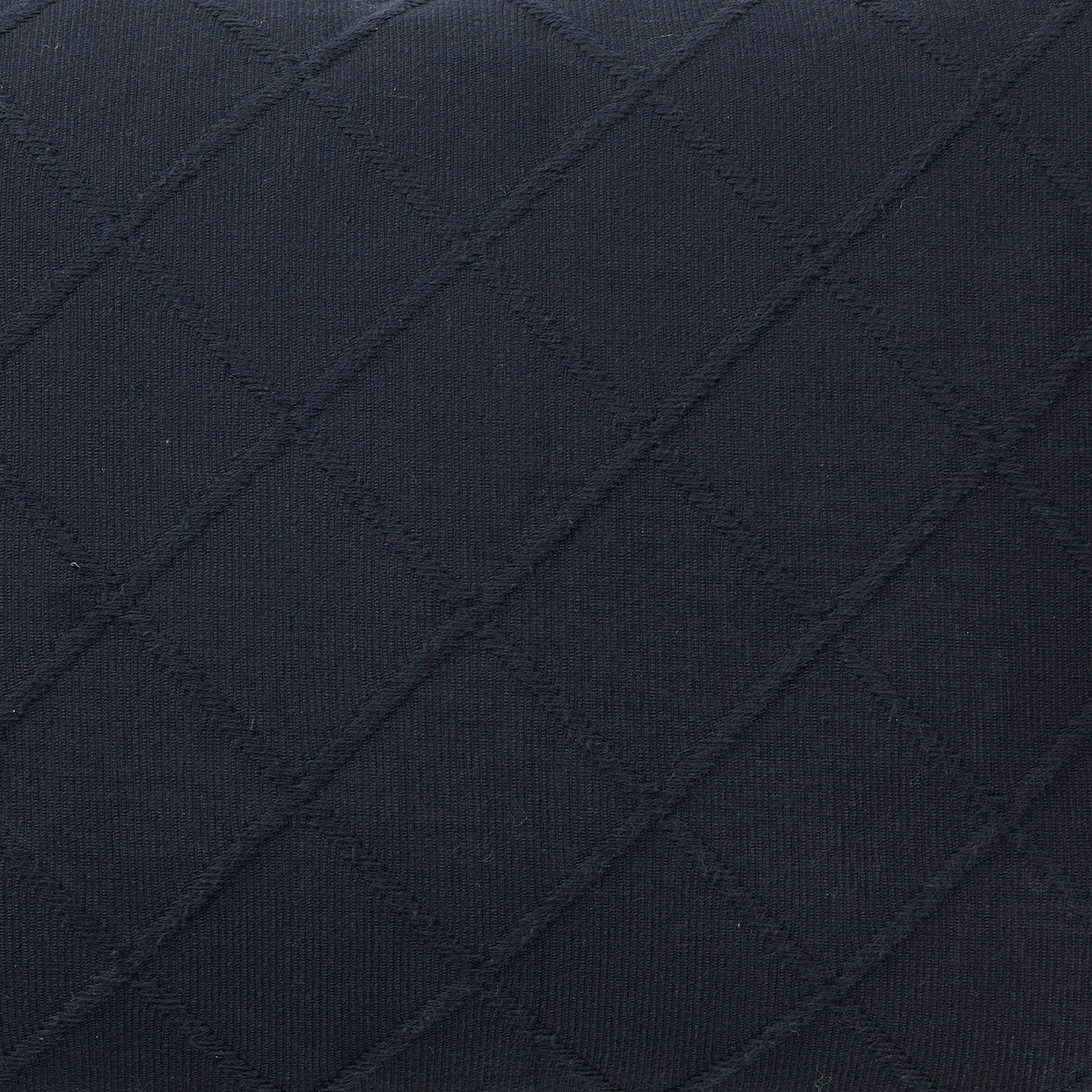 Criss Black  40x60cm Cotton Cushion Cover