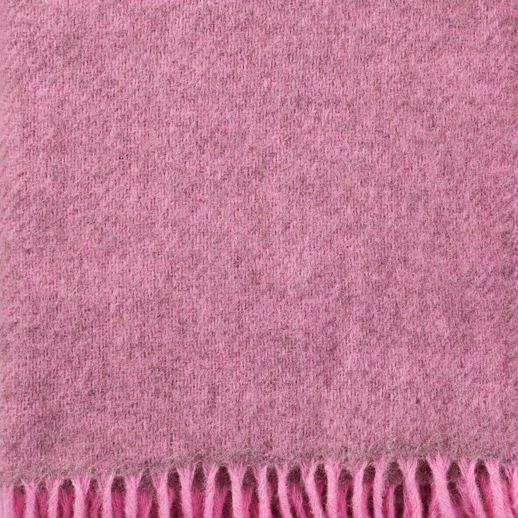 Gotland Pink 130x200cm Brushed Wool Throw