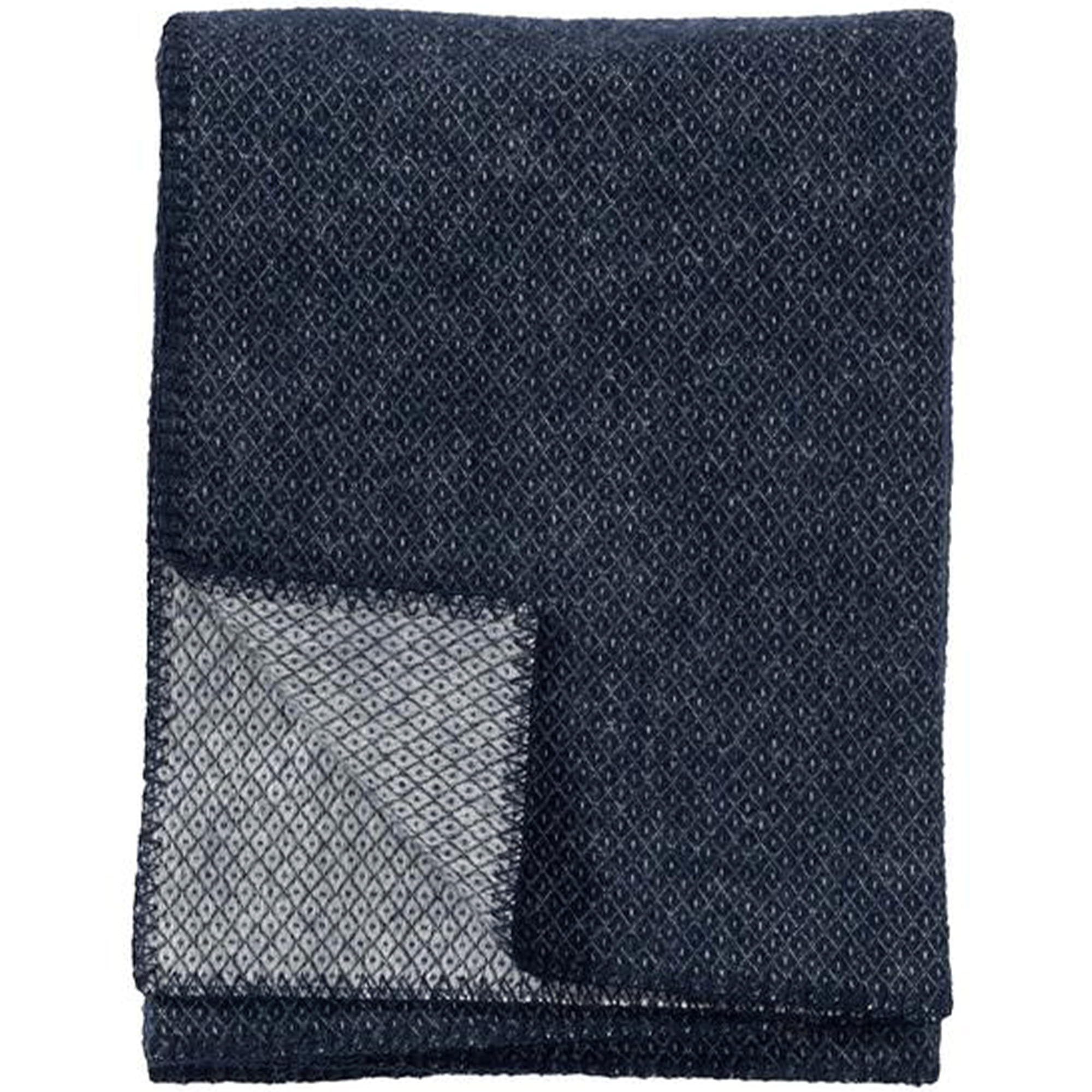 Peak Dark Denim 130x180cm Merino & Lambs wool Throw