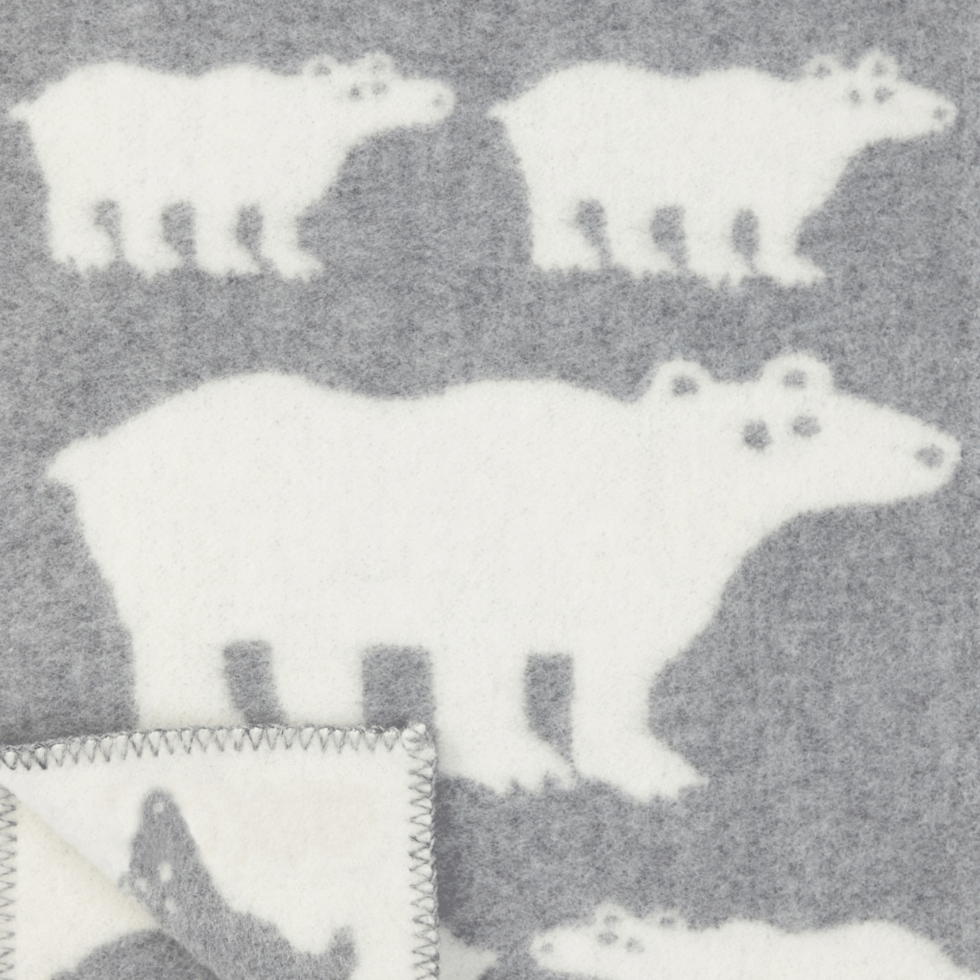 Polar Bear 90x130cm Eco Lambswool Blanket