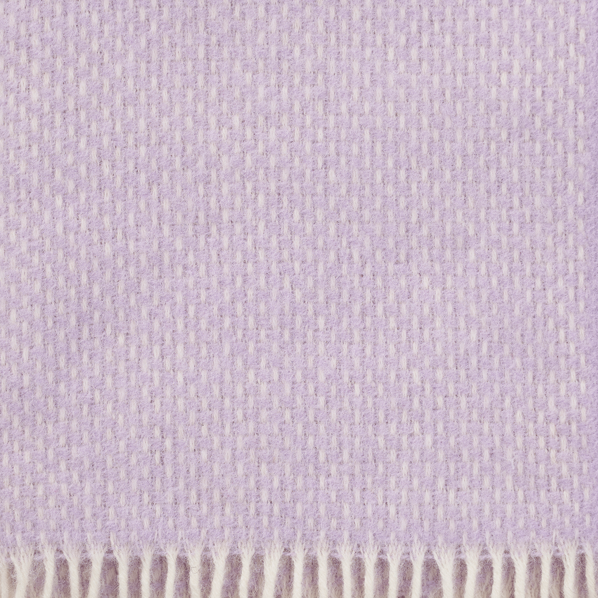 Preppy Lilac 130x200cm Lambswool Throw