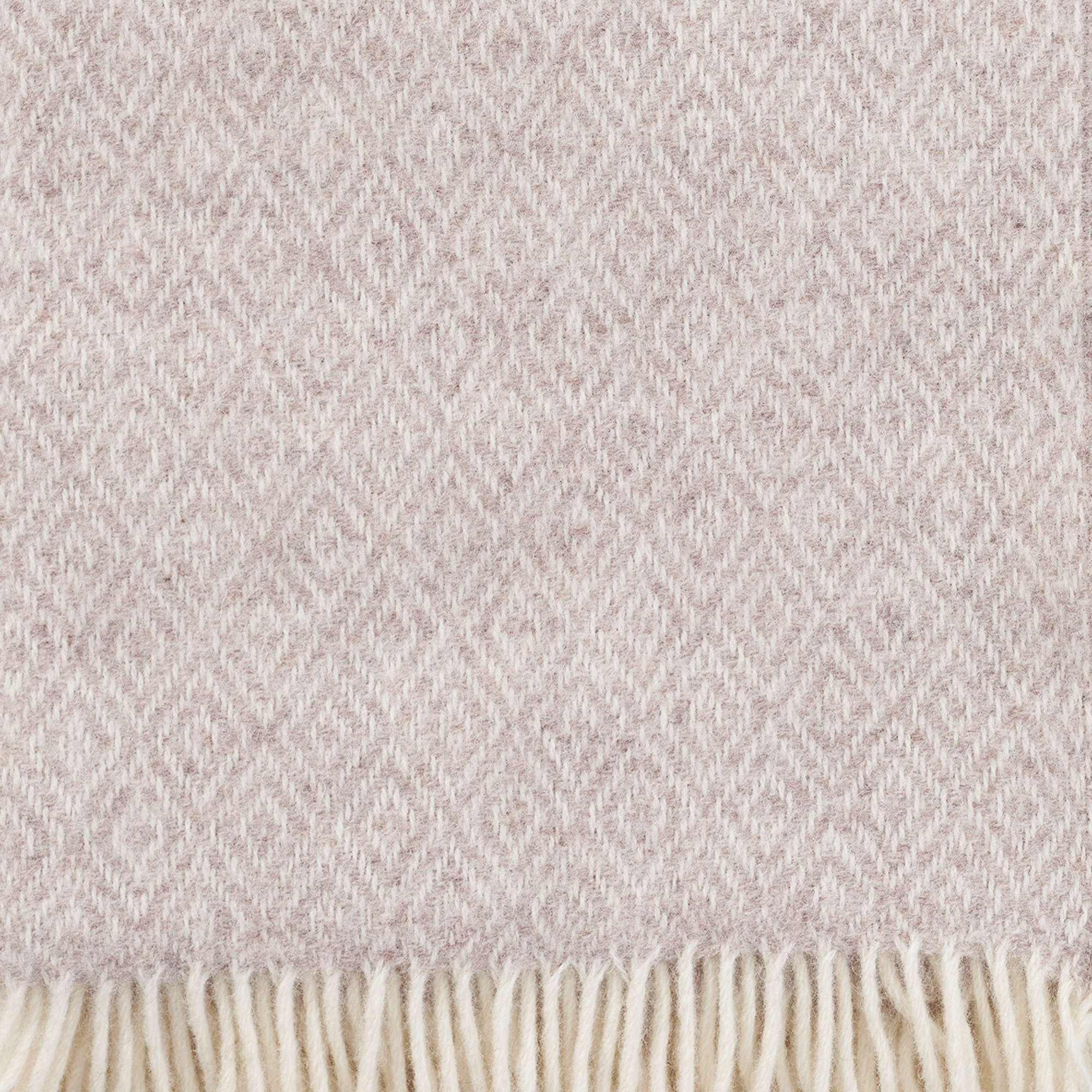 Stella Beige 130x200cm Lambswool Throw