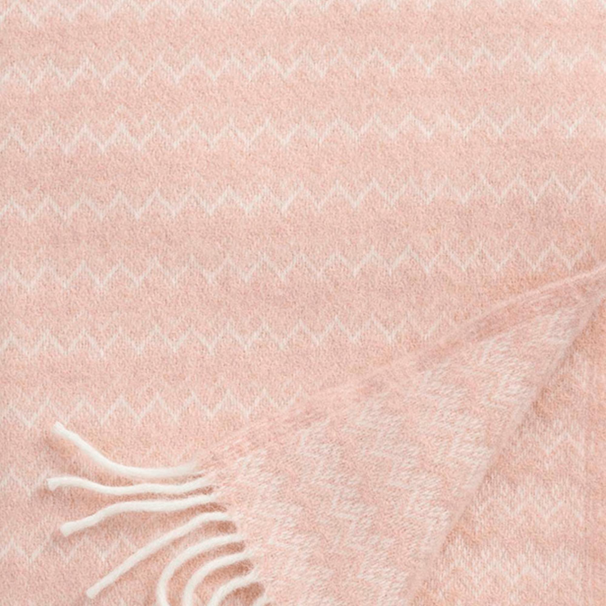 Summit Rose Cloud 130x200cm Eco Lambswool Throw