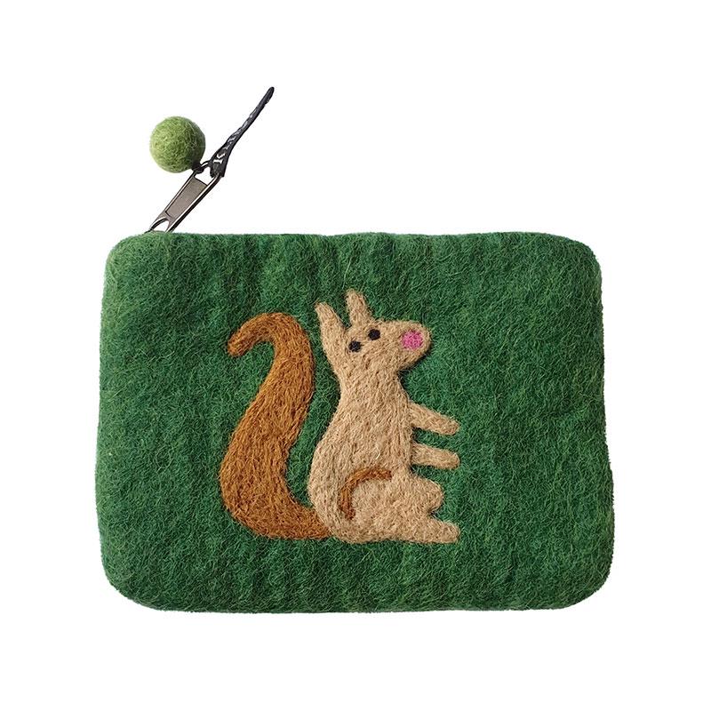 Felt Purse Squirrel