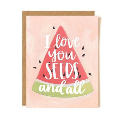 Watermelon Seeds Card - Northlight Homestore