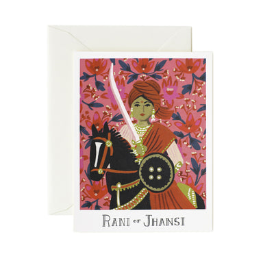 Rani of Jhansi Card - Northlight Homestore