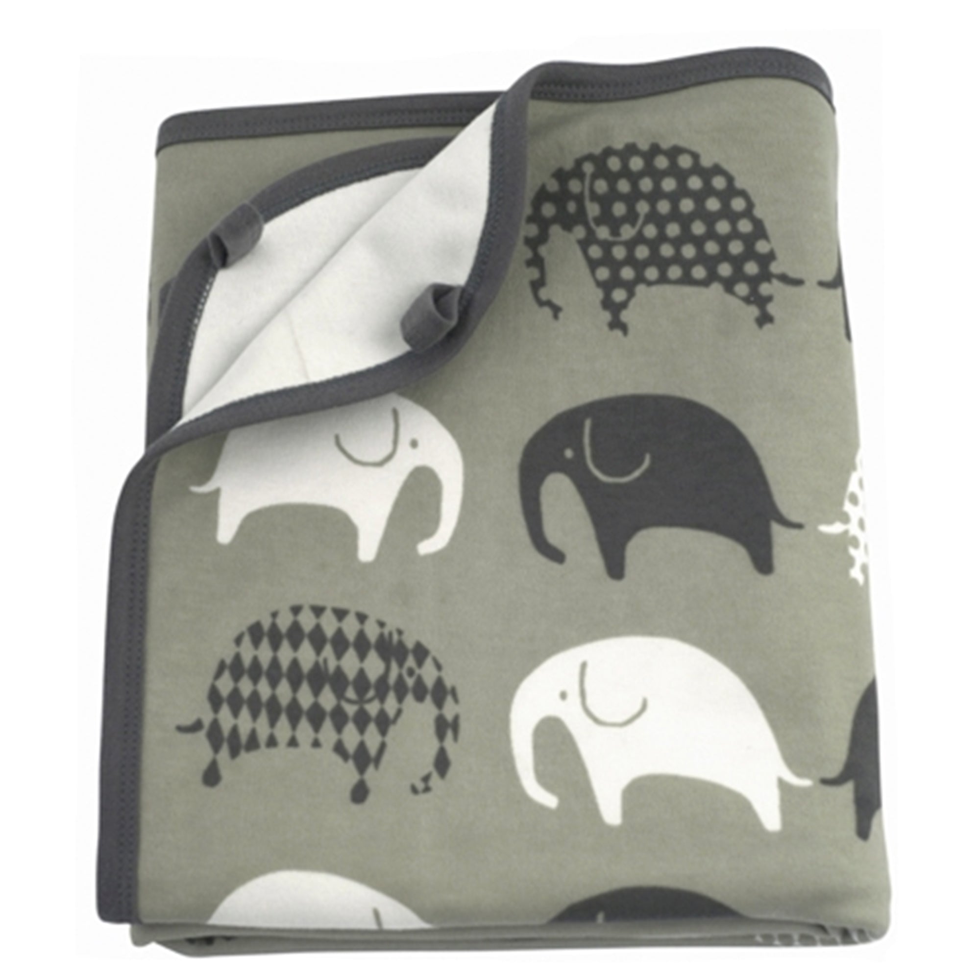 Littlephant Elephant Cotton Baby Blanket - 5 colours available