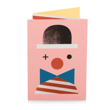 Pantomime 3D Clown Card - Northlight Homestore